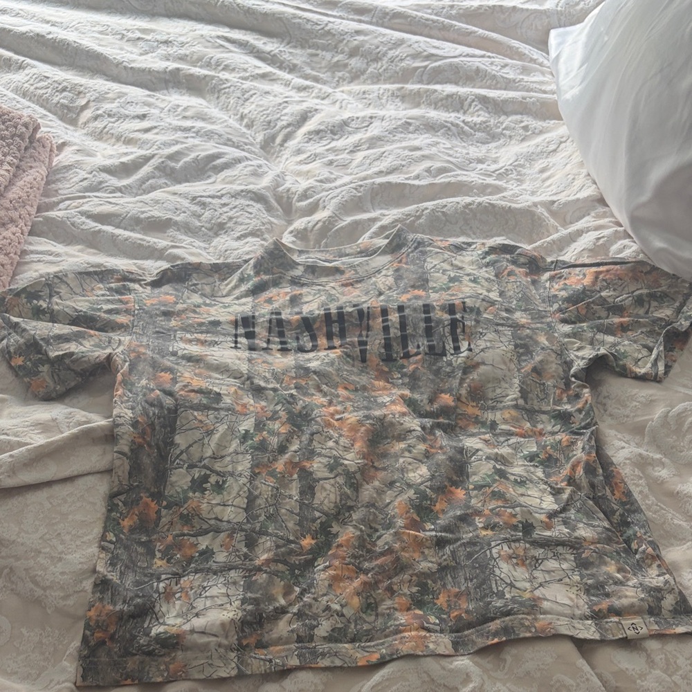 Nashville Camouflage Short Sleeve Tee - Multicolor